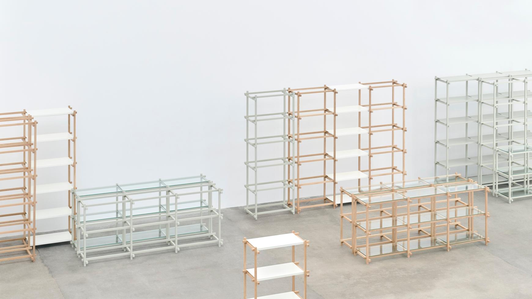 家具 HAY WOODY SHELVING 2.0 COLUMN Woody Shelving 2.0 - Column Low | HAY.nl